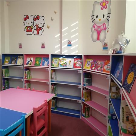 بخش کودک کتابخانه