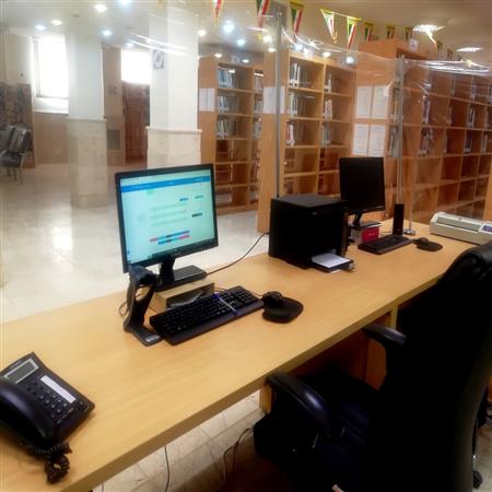 فضای داخلی کتابخانه